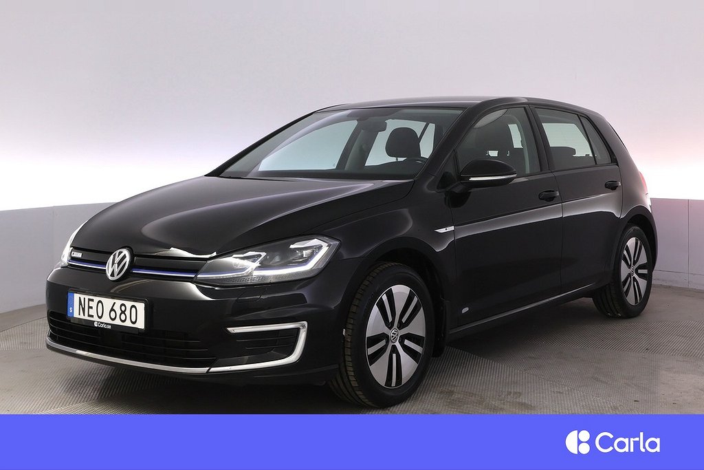 Volkswagen E-Golf 35,8 kWh PlusPkt Cockpit Värmepump PDC