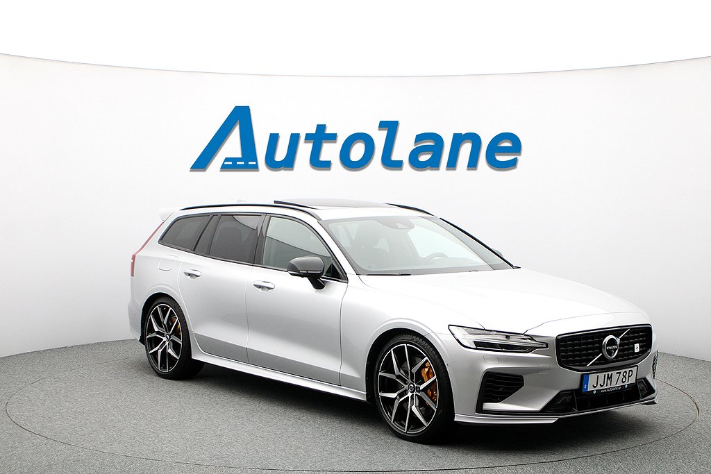 Volvo V60 T8 Polestar Engineered, Ferrita, B&W, Pano 405hk