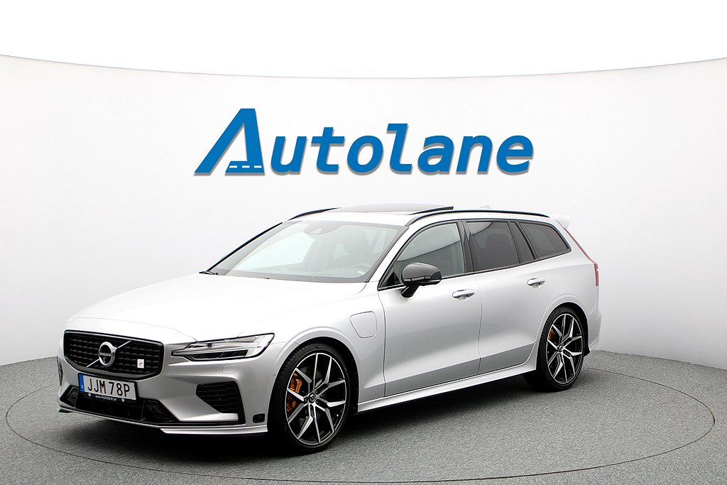 Volvo V60 T8 Polestar Engineered, Ferrita, B&W, Pano 405hk