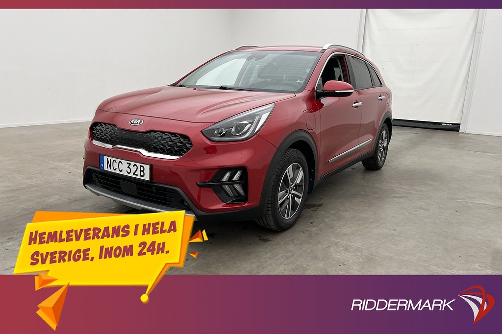 Kia Niro P-HEV 141hk Advance Plus M&K-Värmare CarPlay Kamera