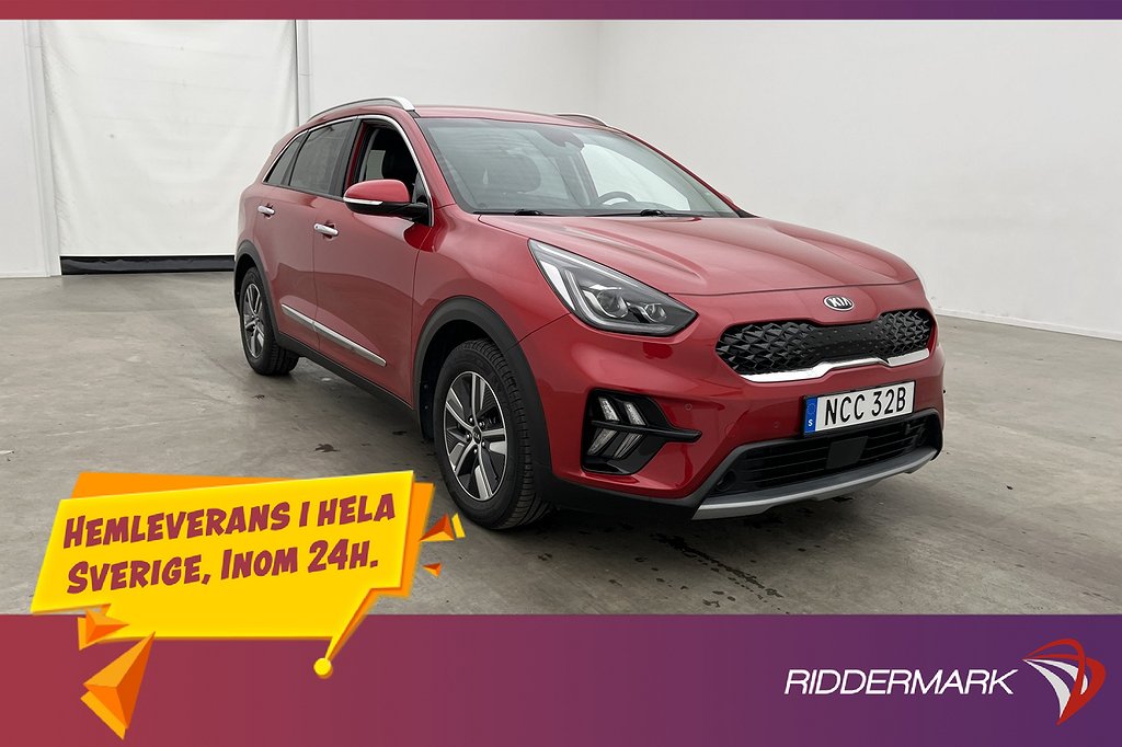 Kia Niro P-HEV 141hk Advance Plus M&K-Värmare CarPlay Kamera
