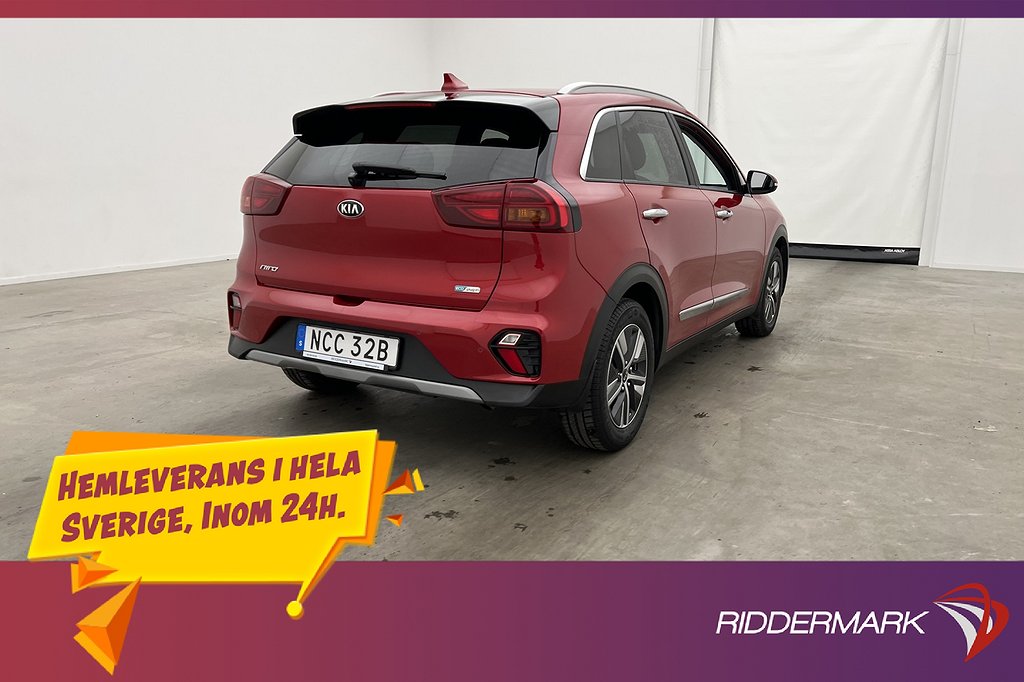 Kia Niro P-HEV 141hk Advance Plus M&K-Värmare CarPlay Kamera