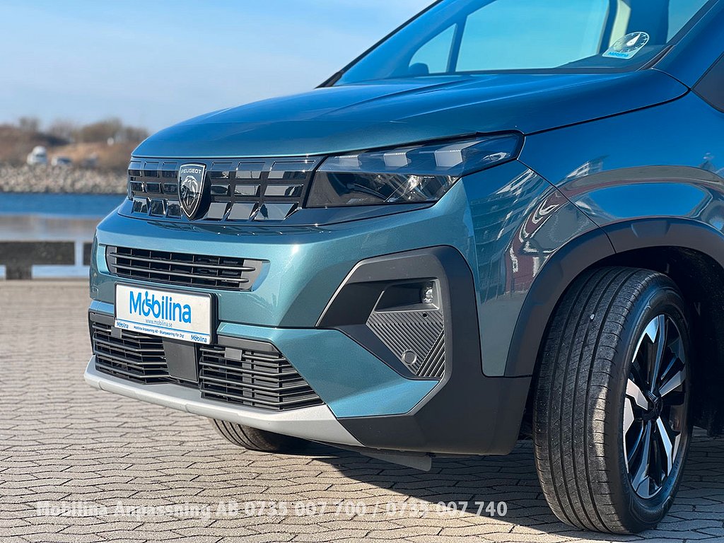 Peugeot Rifter Handikappanpassad Rullstolsbil 2025