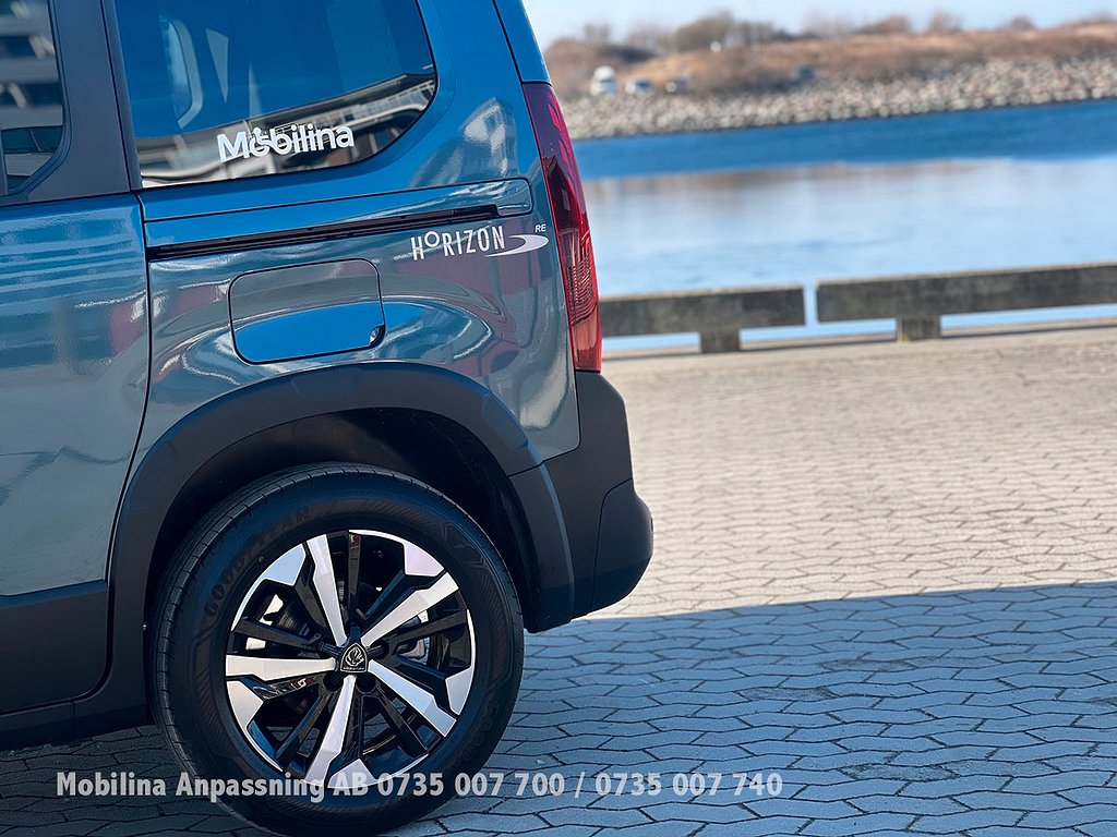 Peugeot Rifter Handikappanpassad Rullstolsbil 2025