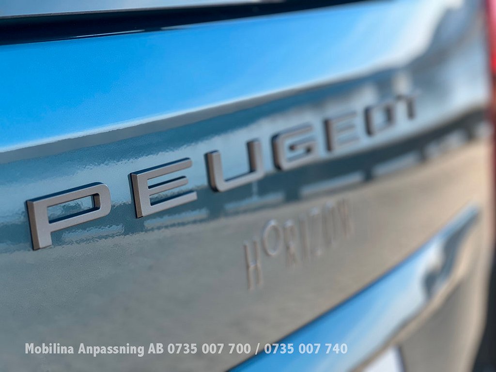 Peugeot Rifter Handikappanpassad Rullstolsbil 2025