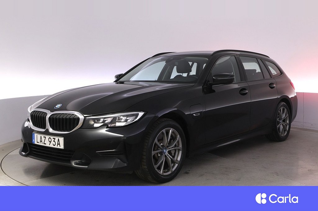 BMW 330e xDrive Touring Sportline Kamera Värmare Navi Drag