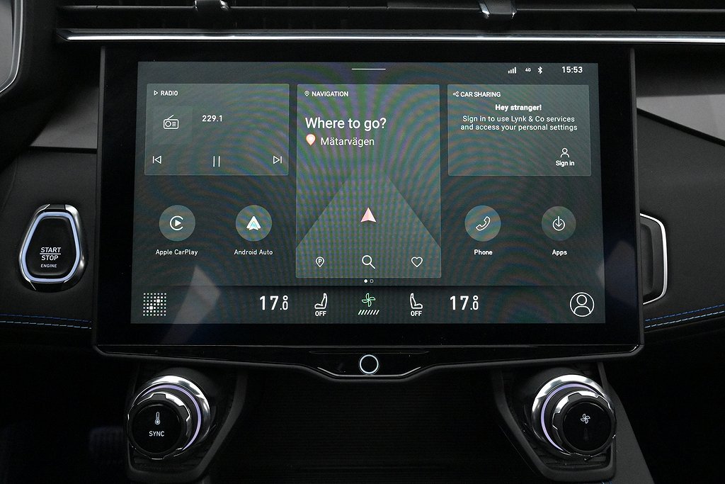 Lynk & Co 01 PHEV Pano 360 Adap Farth Infinity BLIS