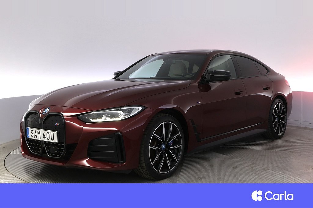 BMW i4 M50 xDrive Gran Coupé M-sport Pano 360 Adap.Fart Drag