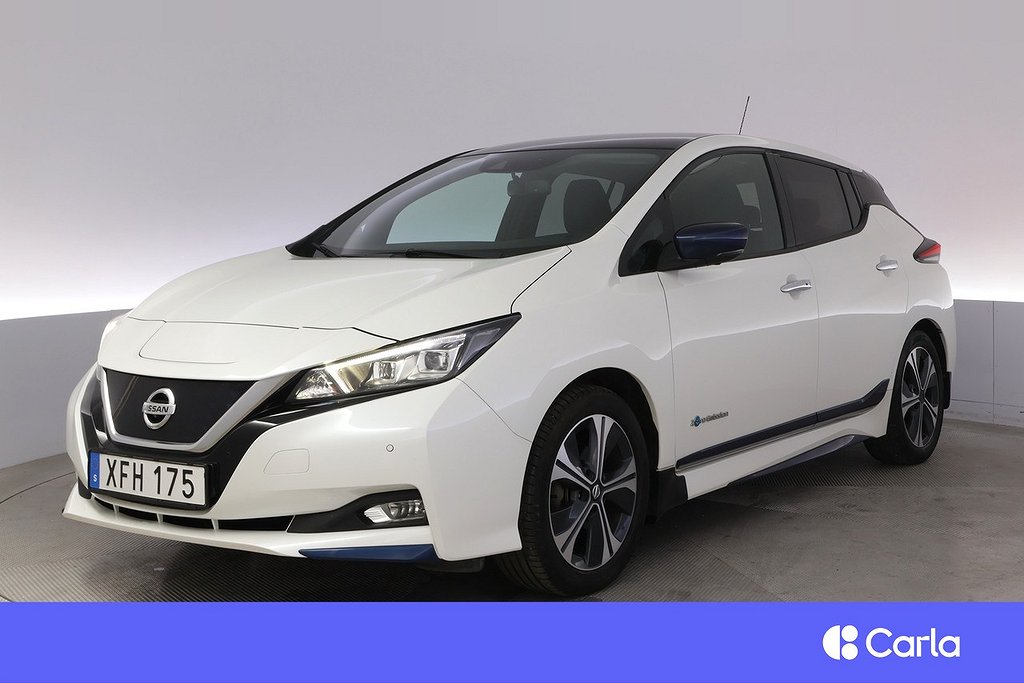 Nissan Leaf 40 kWh Tekna Läder BOSE Keyless 360 BSM