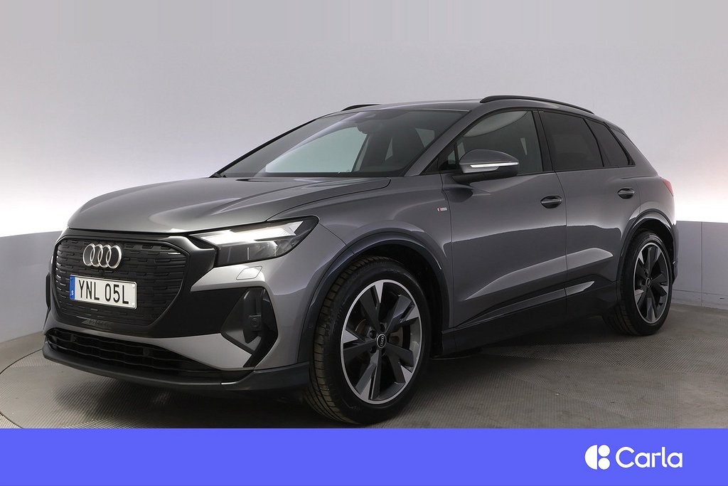 Audi Q4 45 e-tron quattro S-line Läder Pano Kamera 4,49%