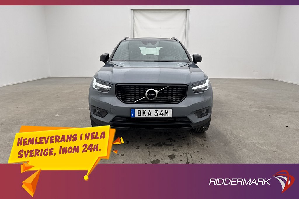 Volvo XC40 T5 TwEn 262hk R-Design VOC Värmare Pano H/K Skinn