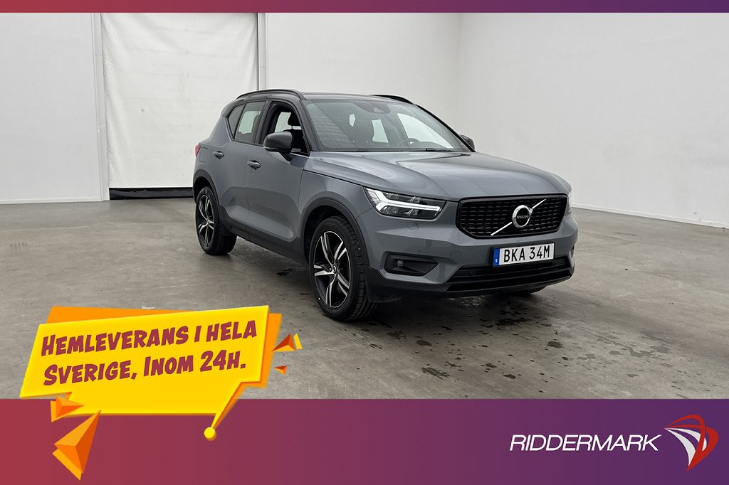Volvo XC40 T5 TwEn 262hk R-Design VOC Värmare Pano H/K Skinn