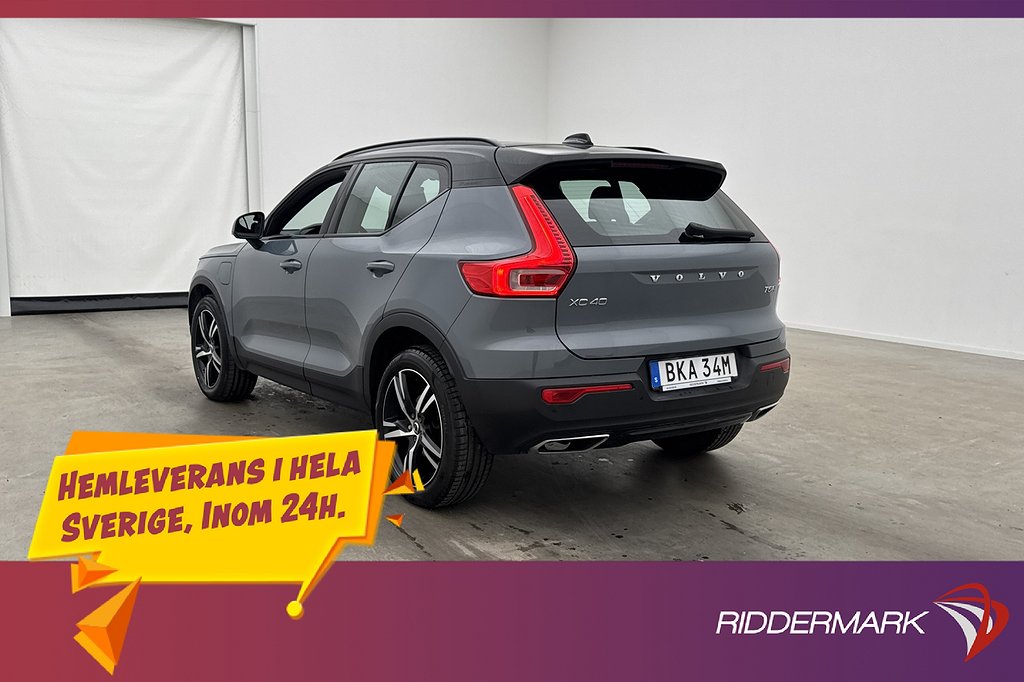 Volvo XC40 T5 TwEn 262hk R-Design VOC Värmare Pano H/K Skinn