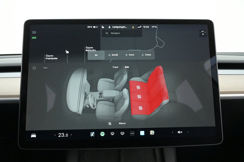 Tesla Model Y Standard Range RWD Autopilot Pano Drag V-hjul