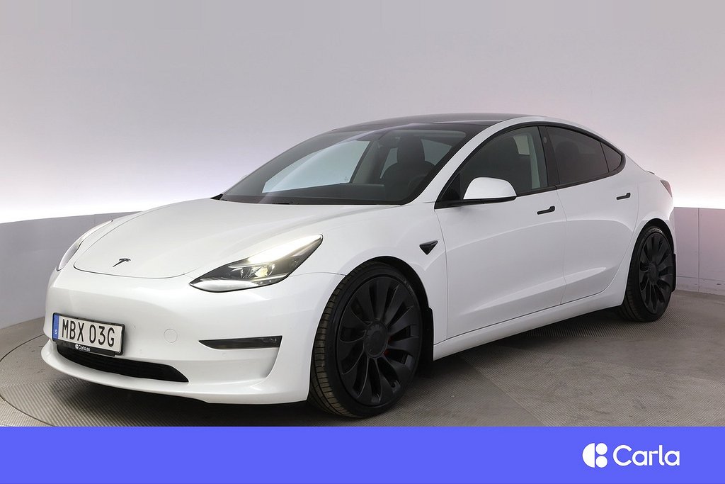 Tesla Model 3 Performance AWD Refresh Autopilot Panorama