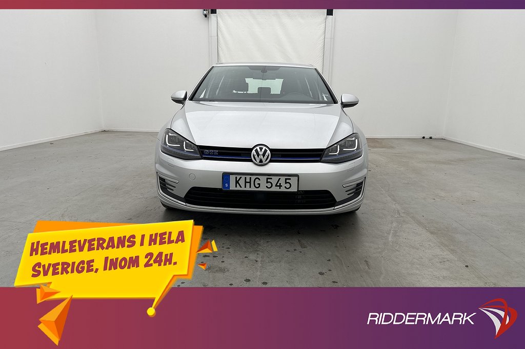 Volkswagen Golf GTE 204hk Backkamera Dragkrok CarPlay