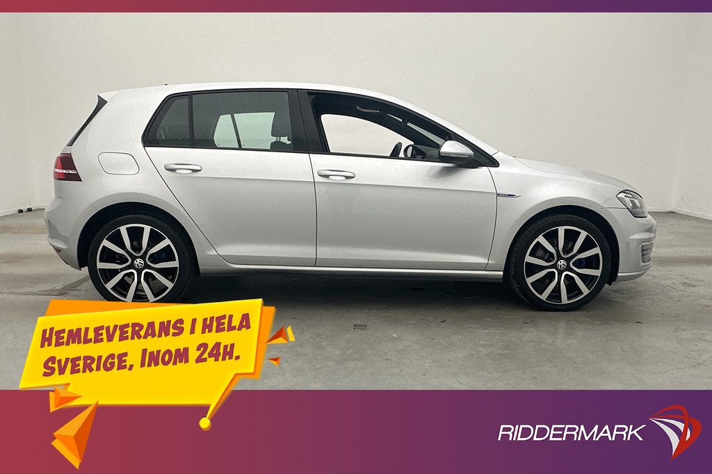 Volkswagen Golf GTE 204hk Backkamera Dragkrok CarPlay