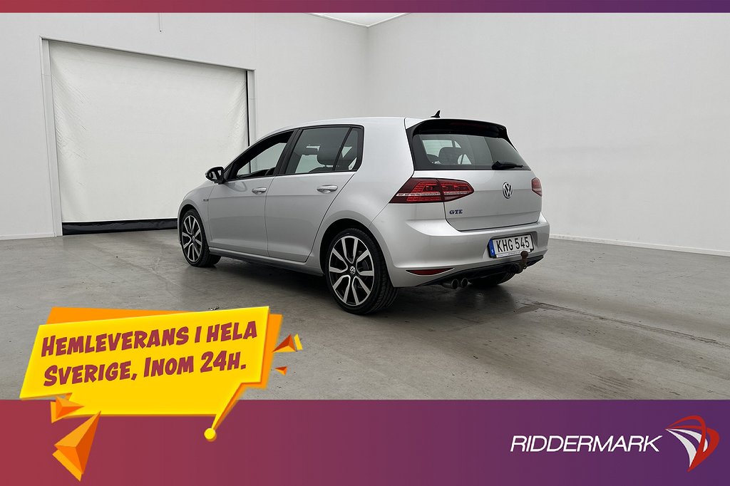 Volkswagen Golf GTE 204hk Backkamera Dragkrok CarPlay