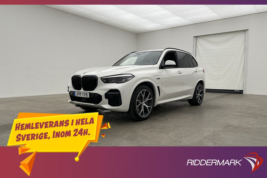 BMW X5 xDrive45e iPerformance M Sport Läder Pano H/K Luftfj