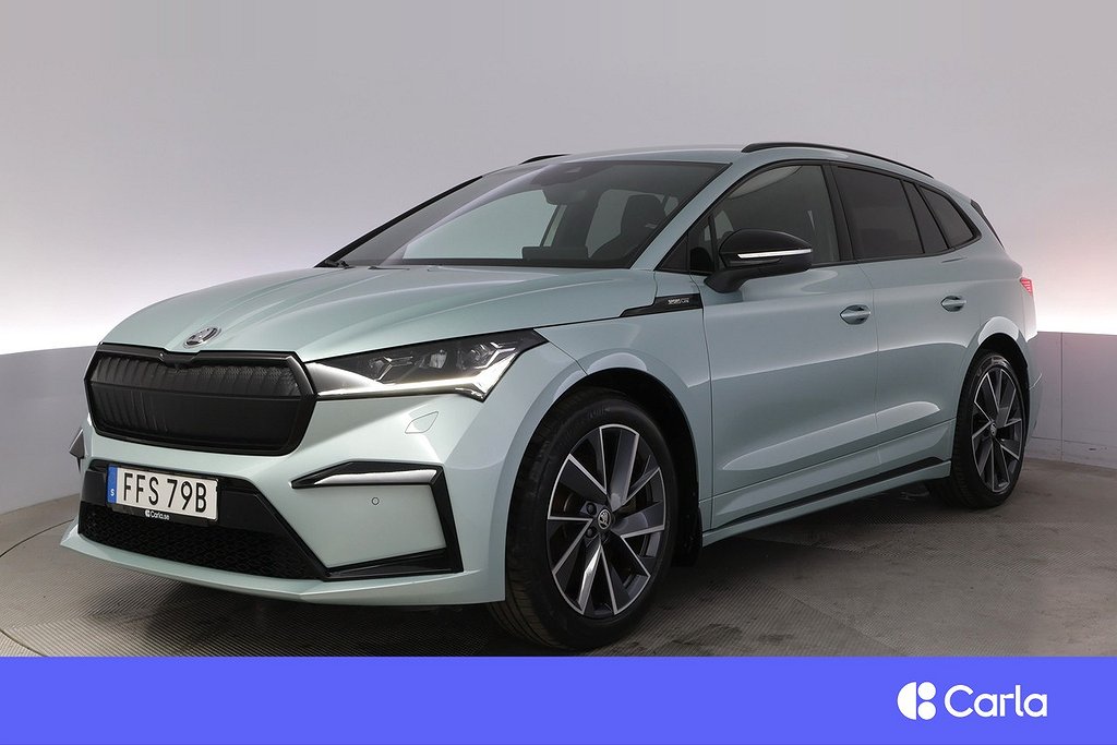 Skoda Enyaq iV 80 Sportline Kamera Elstol BSM Matrix Drag
