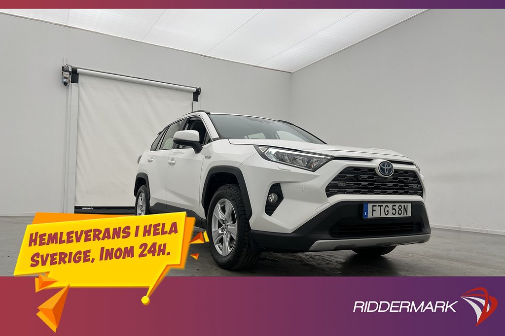 Toyota RAV4 Hybrid AWD 222hk Active Kamera M&K-Värmare Darg