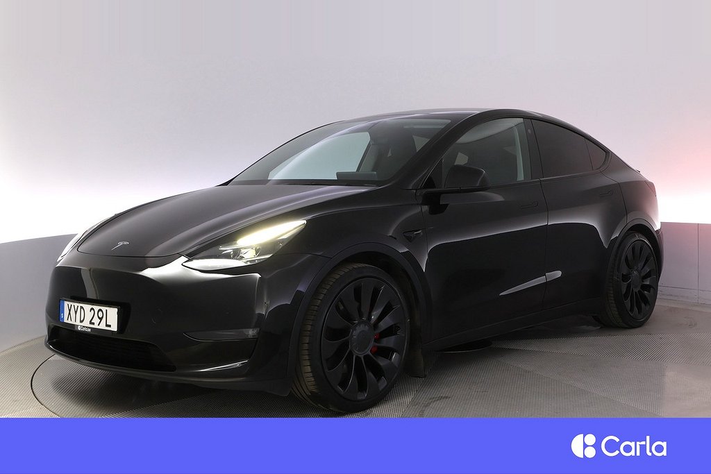 Tesla Model Y Performance AWD EAP Uppgraderad Autopilot Pano