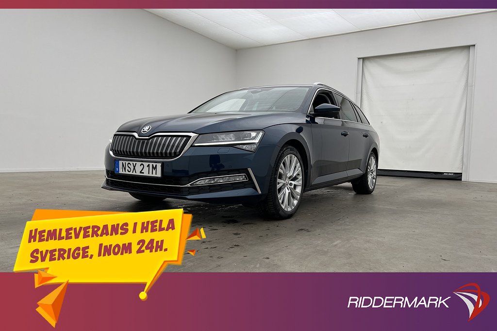 Skoda Superb iV Plugin Business Värm Drag Canton Kamera