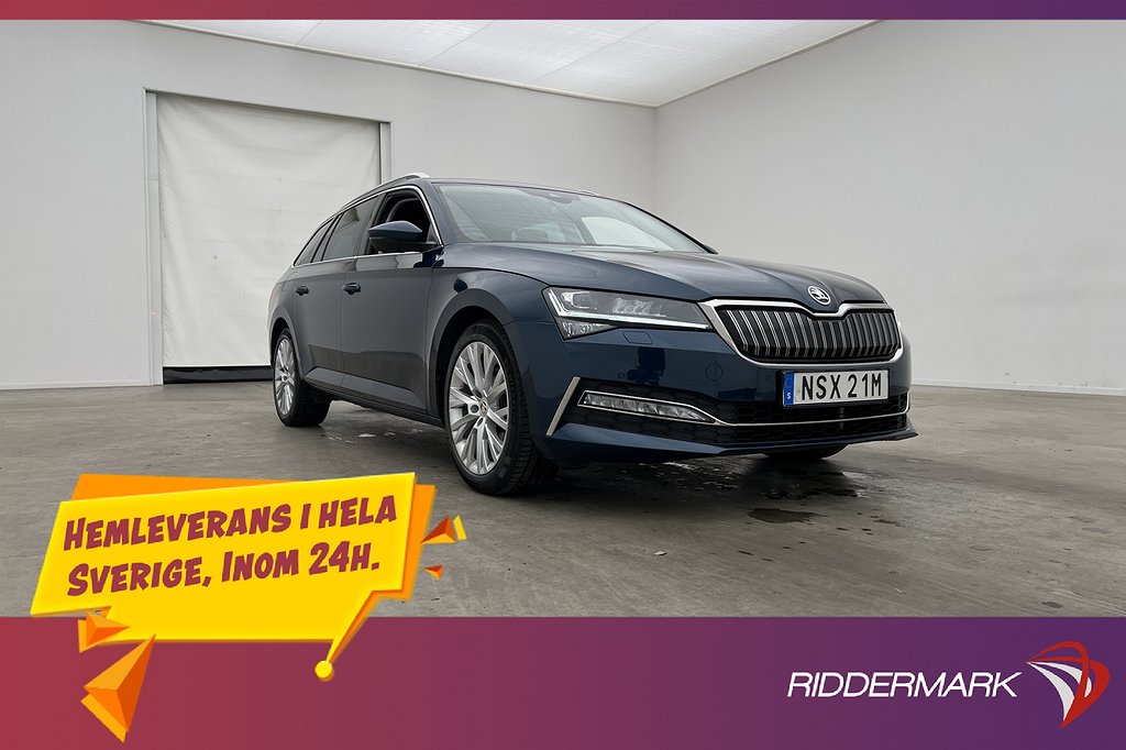Skoda Superb iV Plugin Business Värm Drag Canton Kamera