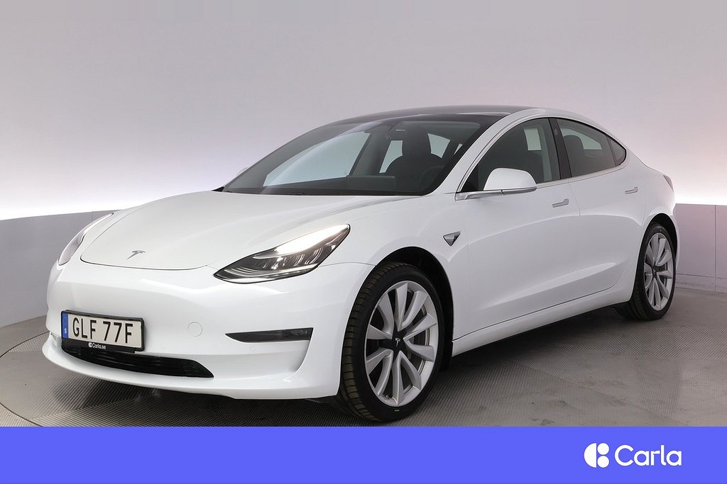 Tesla Model 3 Long Range AWD Autopilot Pano Drag 19″