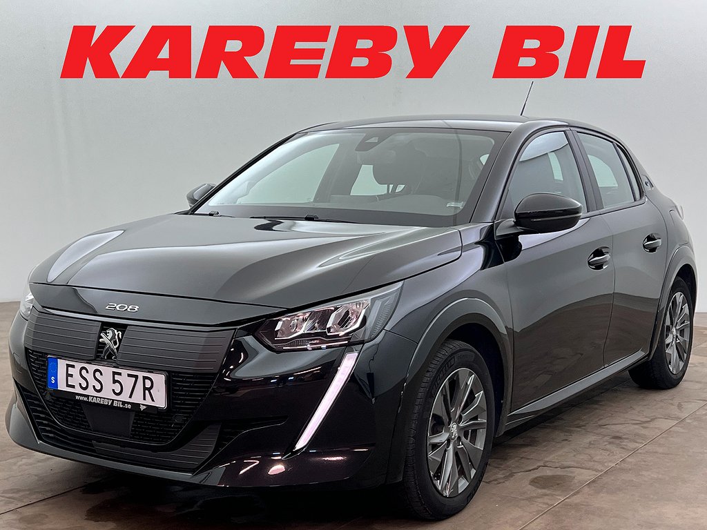 Peugeot E-208 | Navigation | Parkeringsvärmare | 16″ fälgar