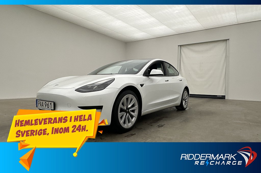 Tesla Model 3 Standard Range Autopilot Svensksåld MOMS