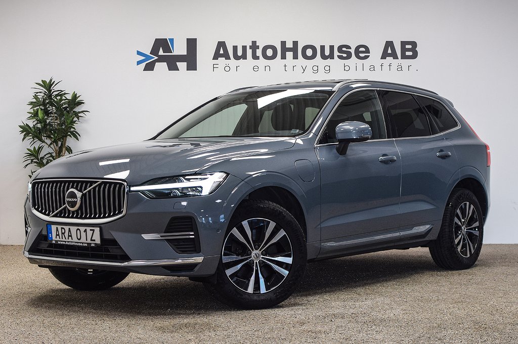 Volvo XC60 Recharge T6 AWD Glastak Värmare Drag 360 18,8kWh