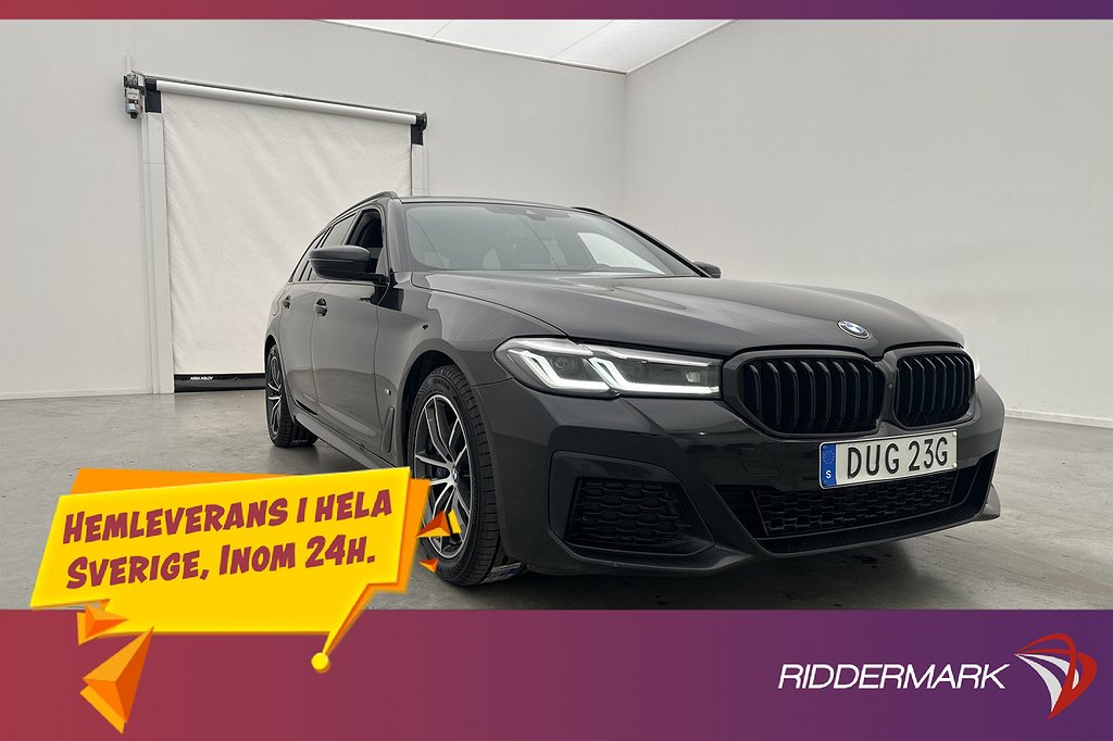 BMW 530e Touring 292hk M Sport Pano 360° HUD Drag Ambient