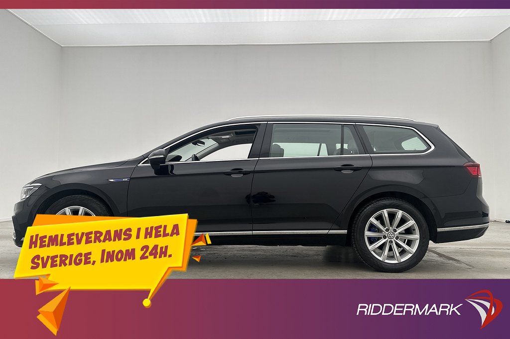 Volkswagen Passat GTE Panorama Dragkrok Kamera Skinn CarPlay
