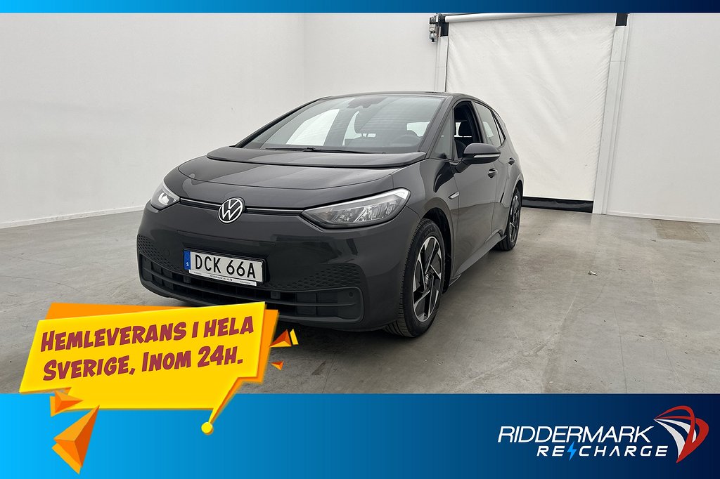 Volkswagen ID.3 Pro Performance Värmare CarPlay Rattvärme