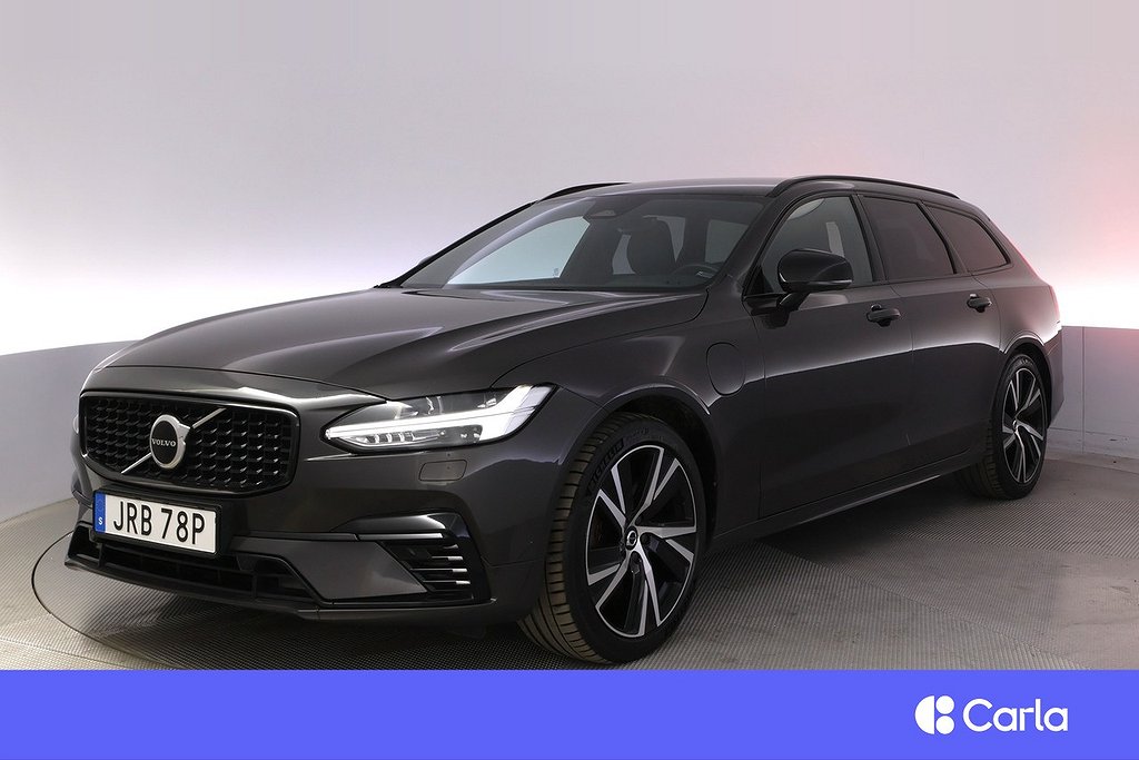Volvo V90 Recharge T6 AWD R-Design Kamera BLIS Elstol Drag
