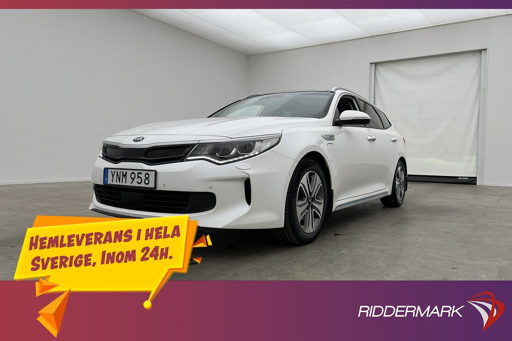 Kia Optima Sport Wagon Plug-in Advance Plus 2 Pano H/K Drag