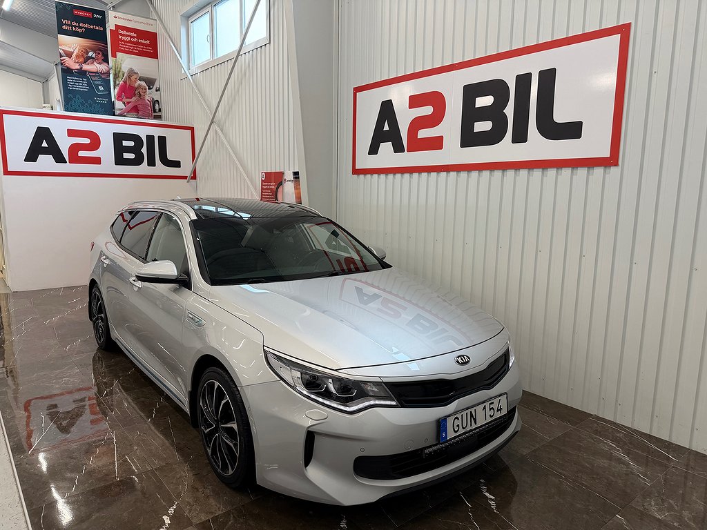 Kia Optima Sport Wagon Plug-in Hybrid Pano Drag H/K Ventsäte