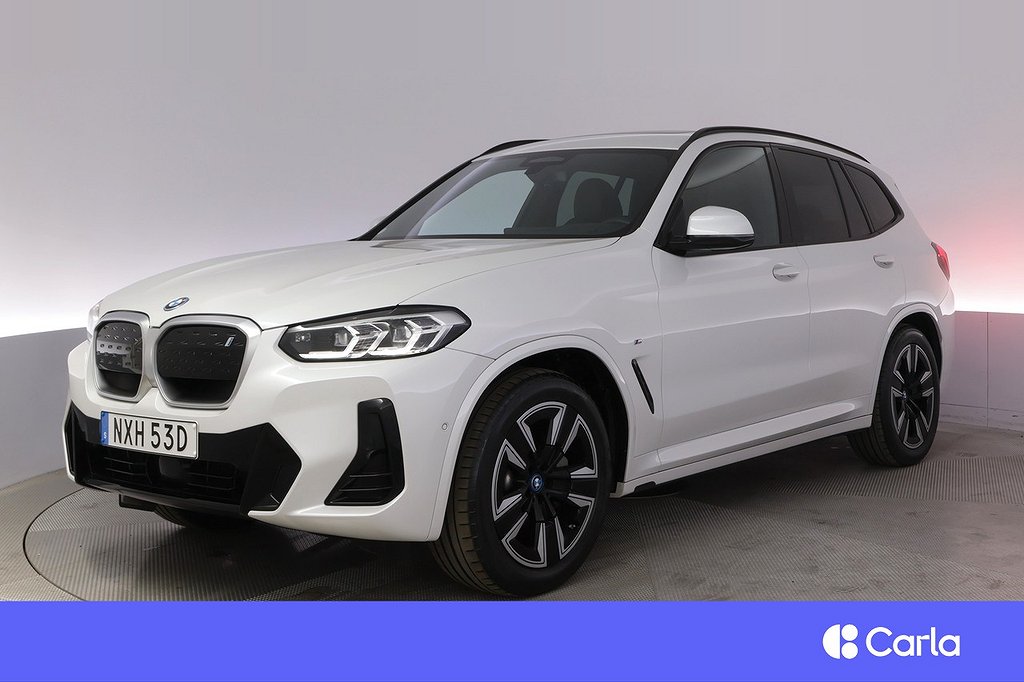BMW iX3 Charged M-Sport Pano Kamera Elstol BLIS Navi Drag