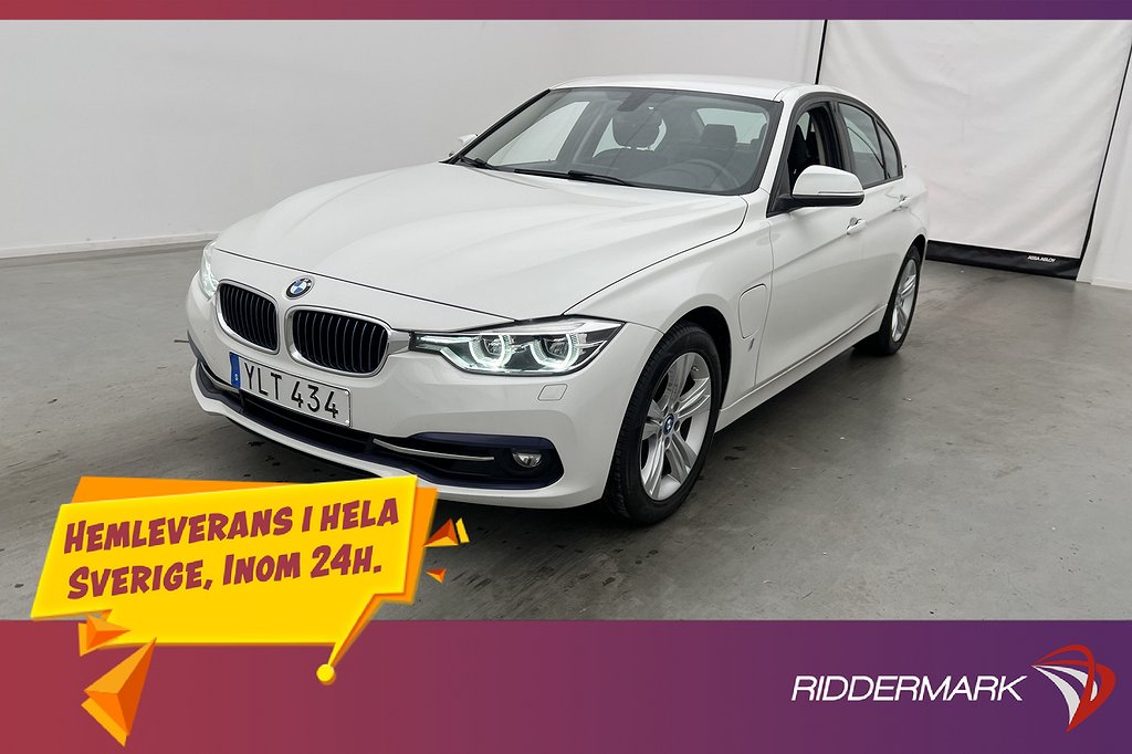 BMW 330e Sedan 252hk Sport line Navi HiFi Rattvärme Sensorer