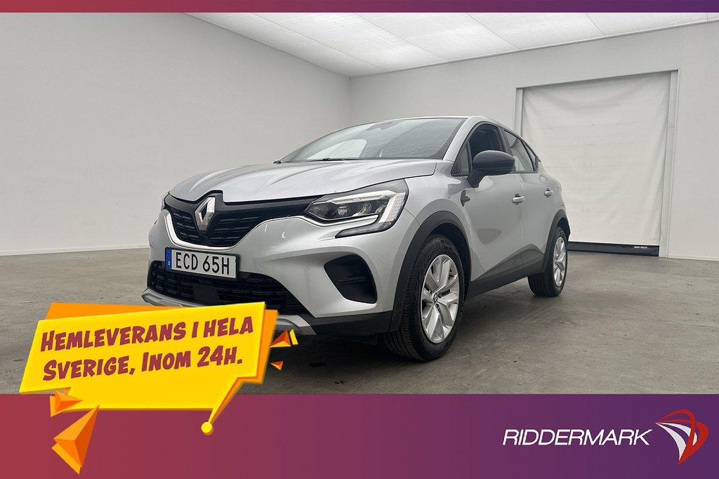 Renault Captur E-TECH Plug-in Hybrid 160hk ZEN CarPlay Navi