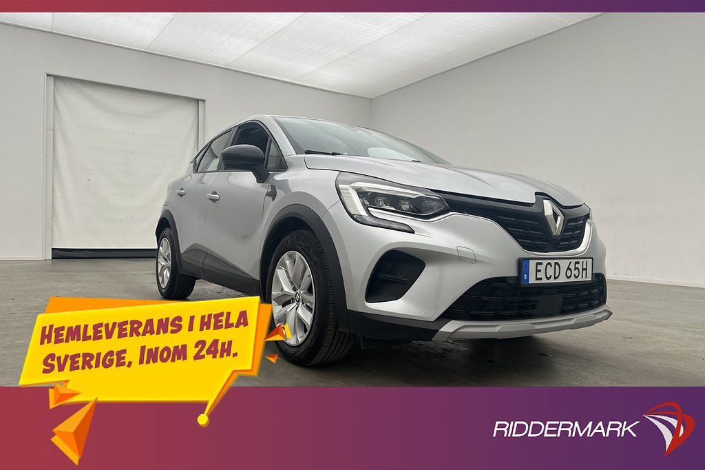 Renault Captur E-TECH Plug-in Hybrid 160hk ZEN CarPlay Navi