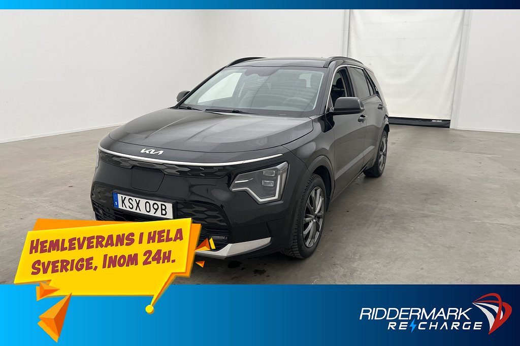 Kia Niro EV 64,8 kWh 204hk Advance H/K Kamera Skinn CarPlay