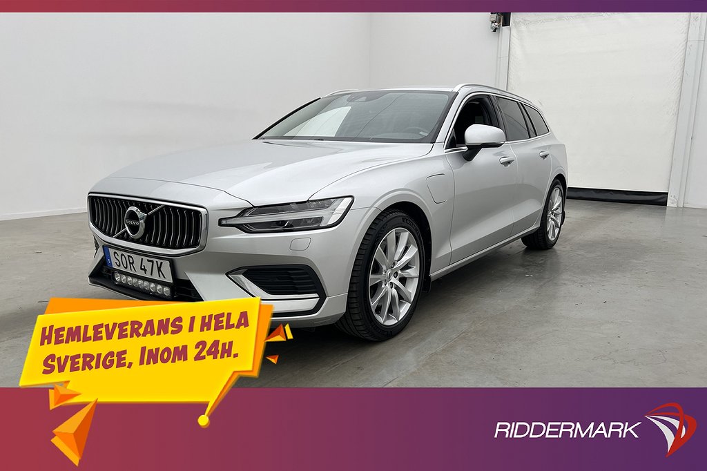Volvo V60 Recharge T6 AWD P-Värm VoC Kamera Navi Drag