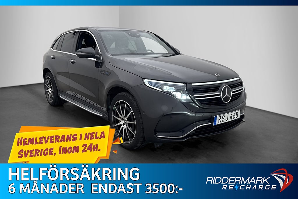 Mercedes-Benz EQC 400 4M AMG Burm Wide HUD Pano 360° Drag