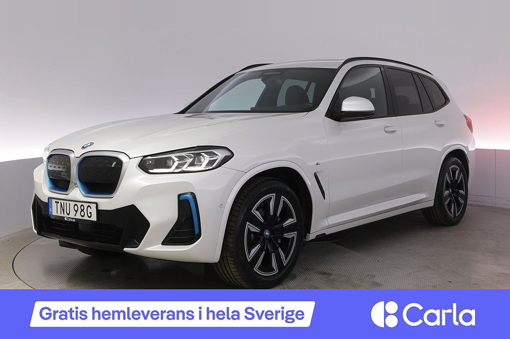 BMW iX3 Charged M-sport Pano Kamera Elstol BLIS Drag 4.99%
