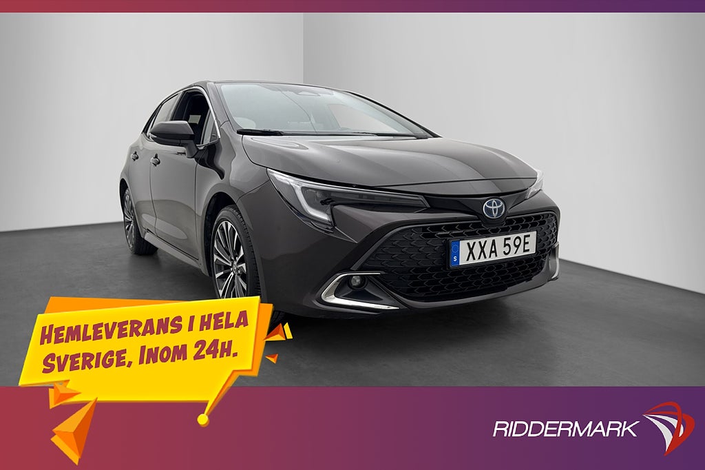 Toyota Corolla Hybrid e-CVT Style Plus MOMS Värmare Kamera