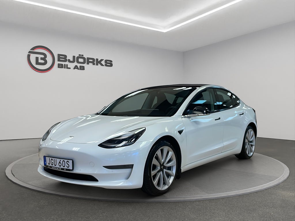 Tesla Model 3 Long Range AWD Autopilot Panorama GPS 440hk