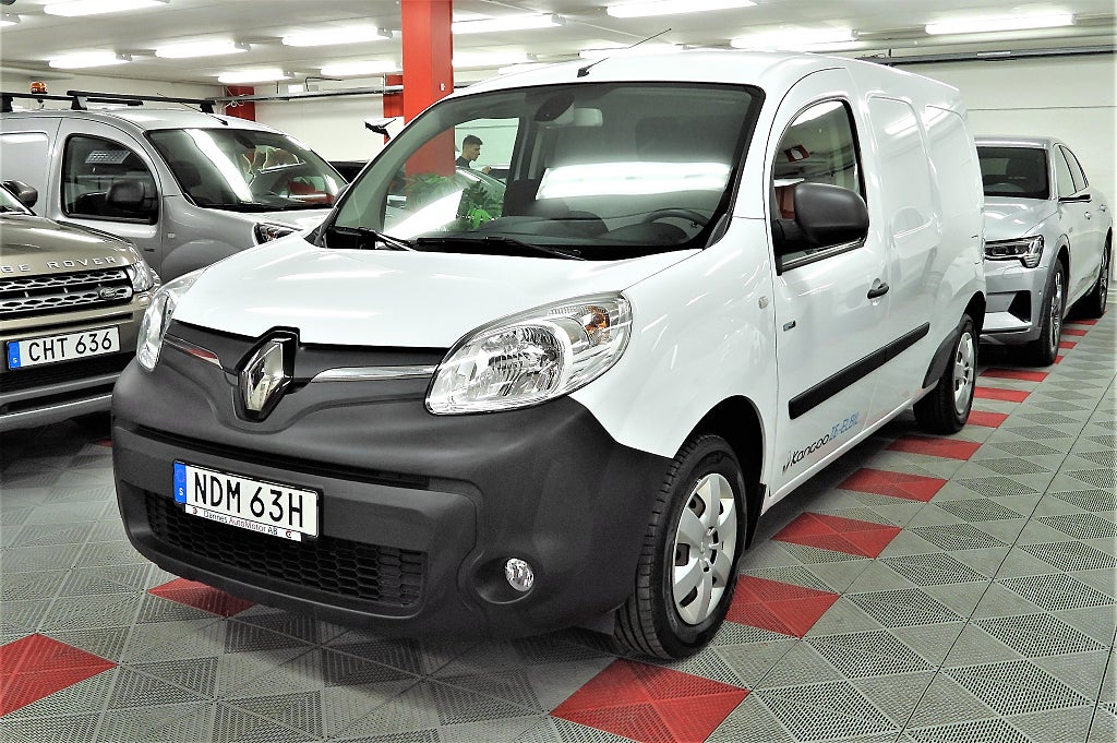 Renault Kangoo Z.E. Express Maxi Skåp 33 kWh Friköpt Batteri 60HK Räntan fr 1.9