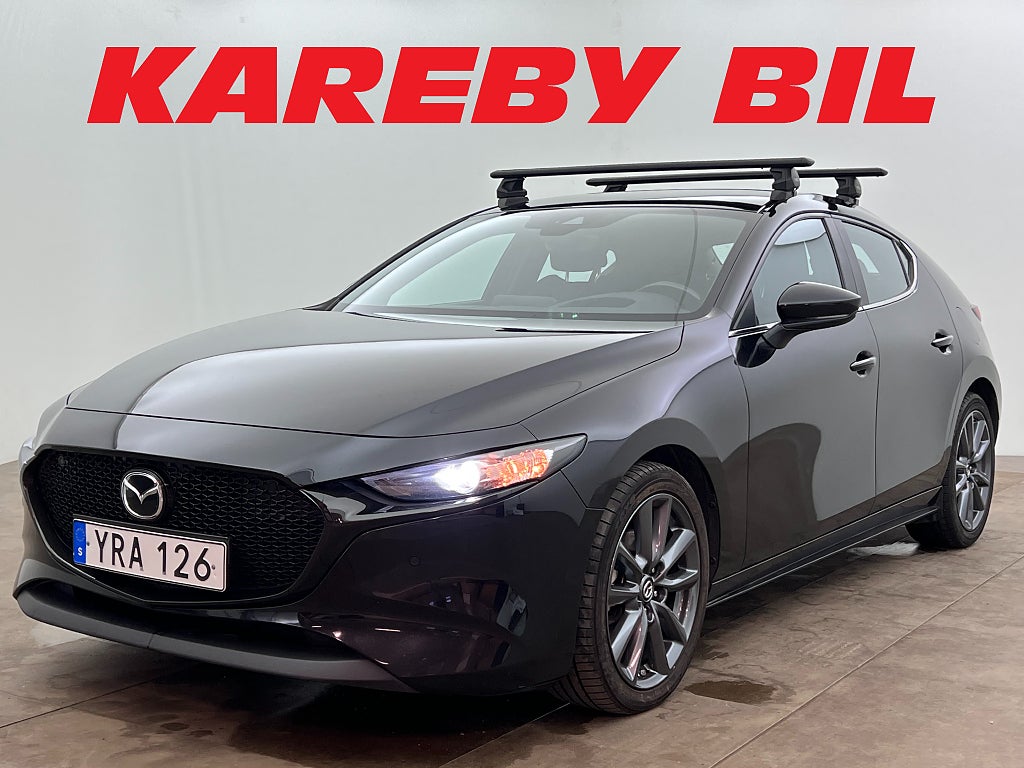 Mazda 3 Hatchback 2.0 150hk M-Hybrid | HUD |  Navi | Backkamera